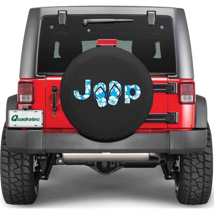 HBS ALOHA SANDALS TIRE COVER 34X8 BK