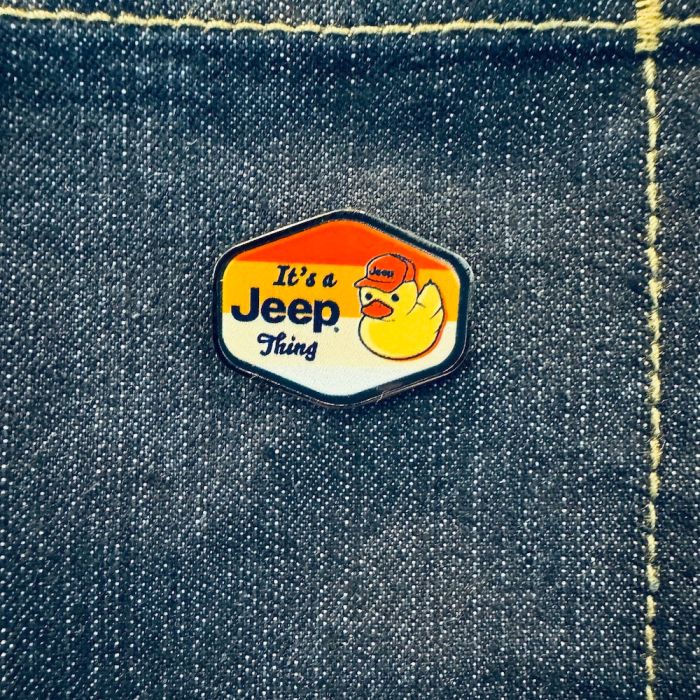 Jeep Merchandise  Jeep Logo Enamel Pin 
