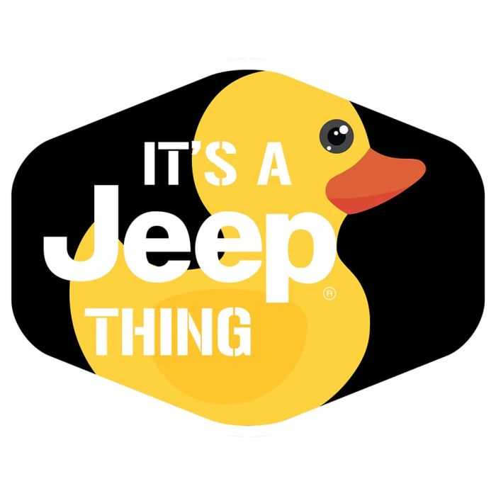 Jeep Merchandise  Jeep Hex Sticker 