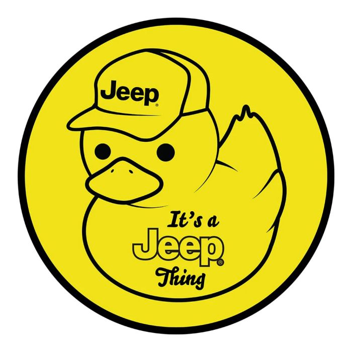 Sticker - Jeep Duck - Round