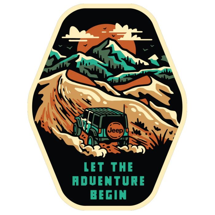 Sticker - Jeep Dunes Hex