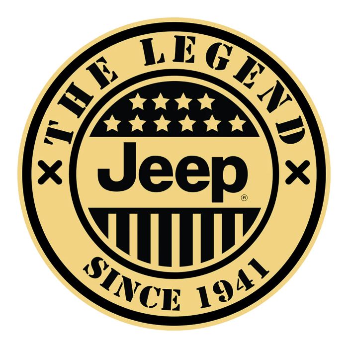 Sticker - Jeep Legend - Round