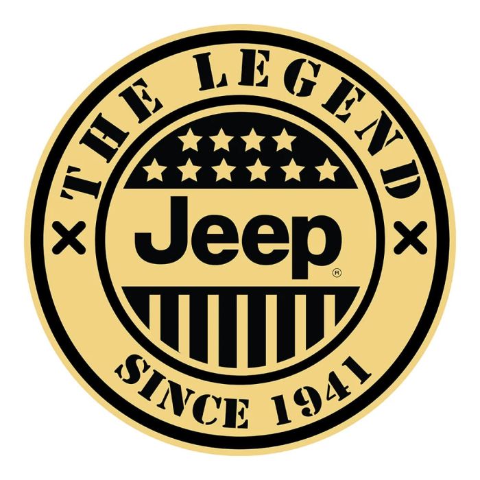 Sticker - Jeep Legend - Round