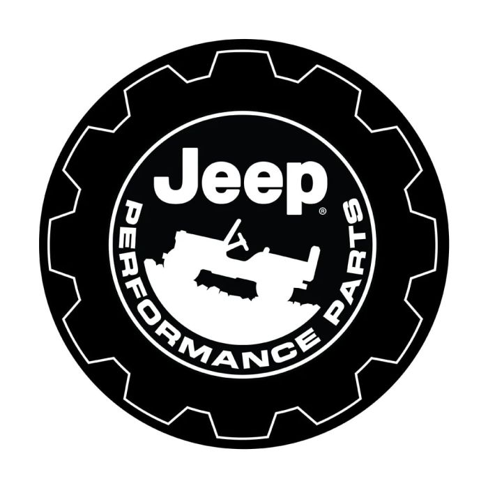 Sticker - Jeep Performance Parts - Round