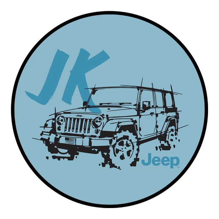 Sticker - Jeep JK - Round