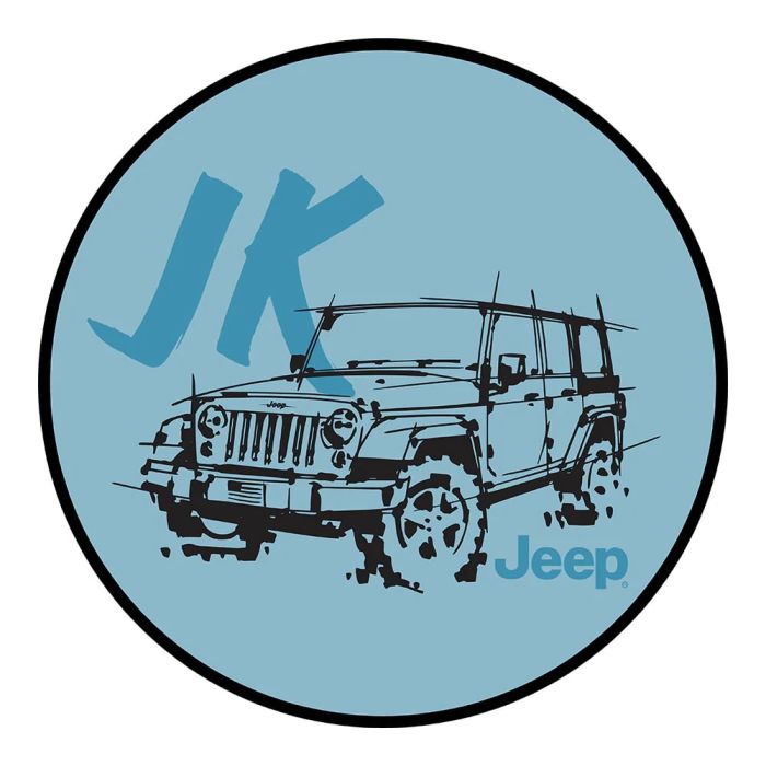 Sticker - Jeep JK - Round