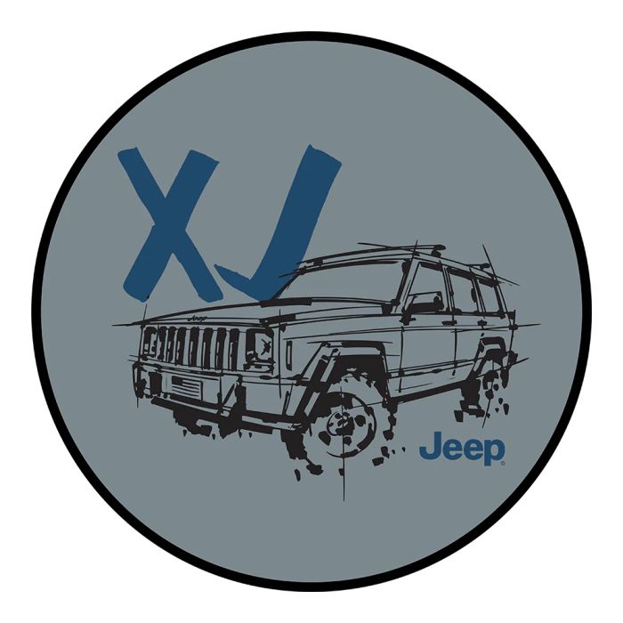 Sticker - Jeep XJ - Round