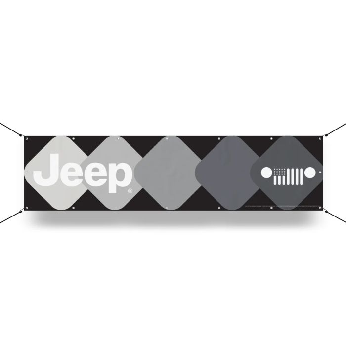 Banner - Jeep Shades 12in x 48in