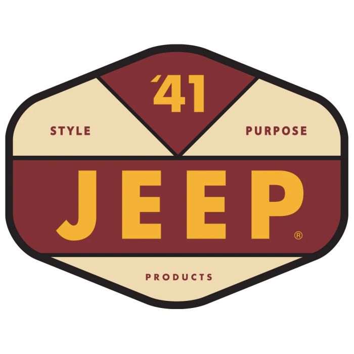 Sticker - Jeep Style Purpose Products Hex
