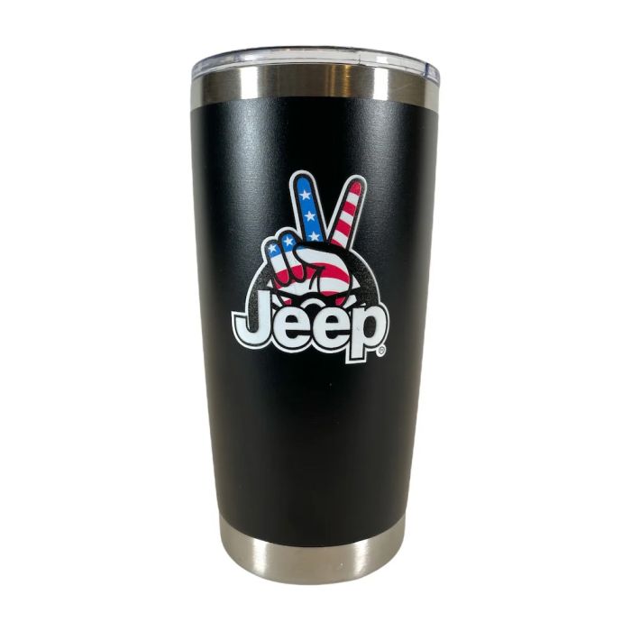 Jeep Merchandise  Jeep Wave USA Travel Mug - 20oz 
