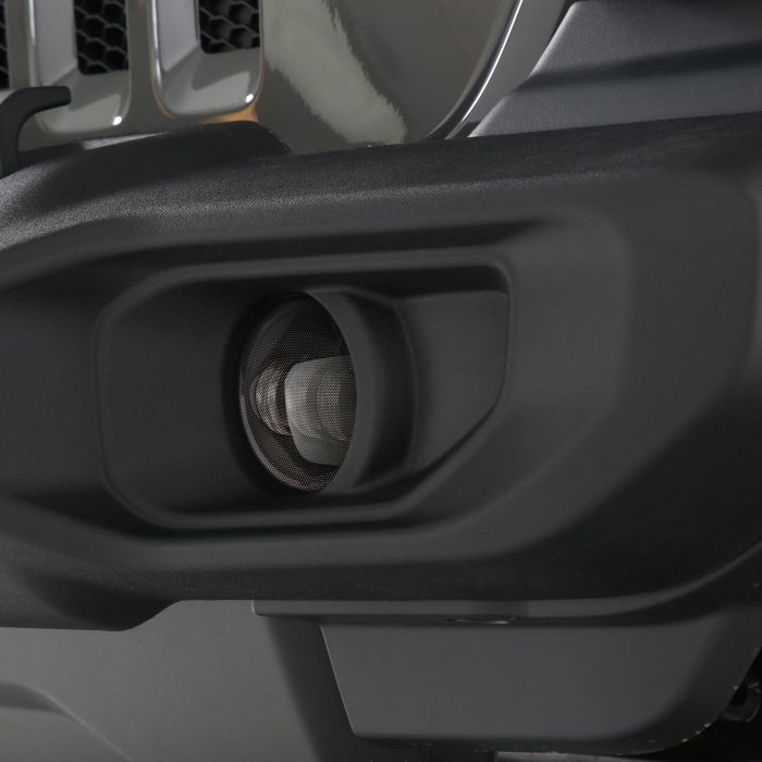 GT Styling GT0645FX Fog Light Covers 2pc. Carbon Fiber for 18-20 Jeep Wrangler JL & JL Unlimited Rubicon/Sahara
