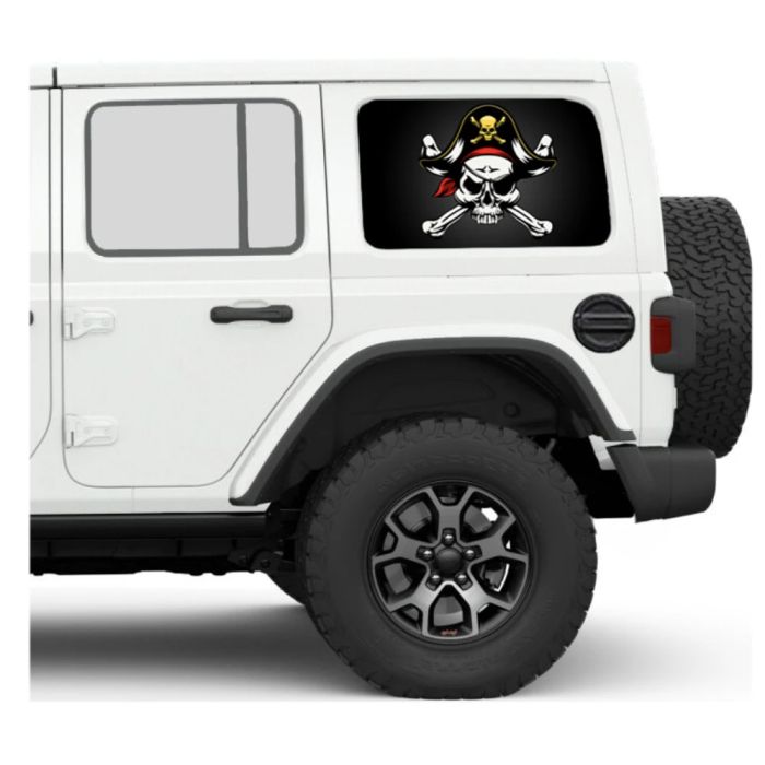 UTS SD WINDOW DCL JKU/JLU JOLLY ROGERS
