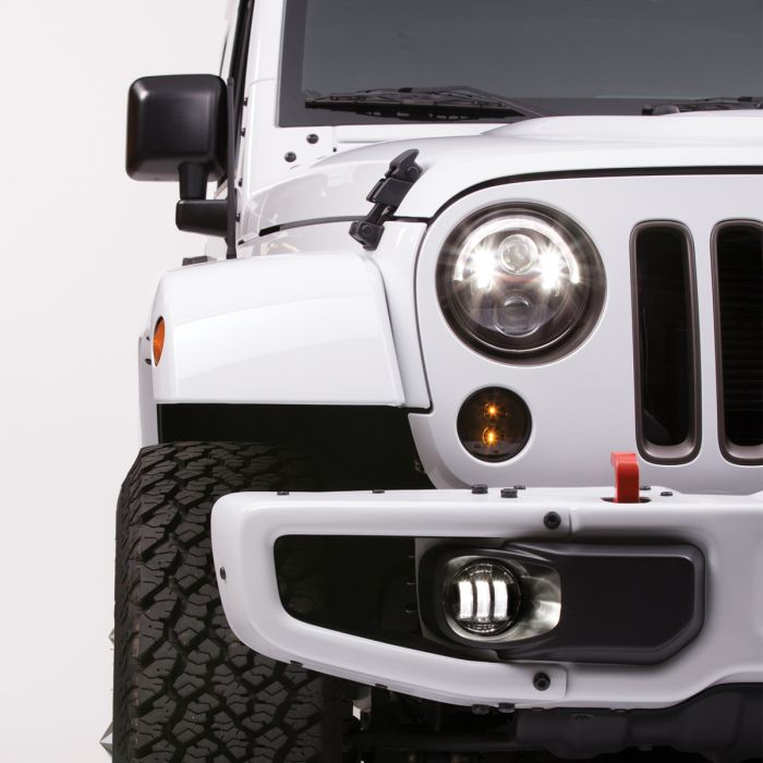 J.W. Speaker  6145 J2 Series LED Fog Lights for 18-20 Jeep Wrangler JL & Gladiator JT