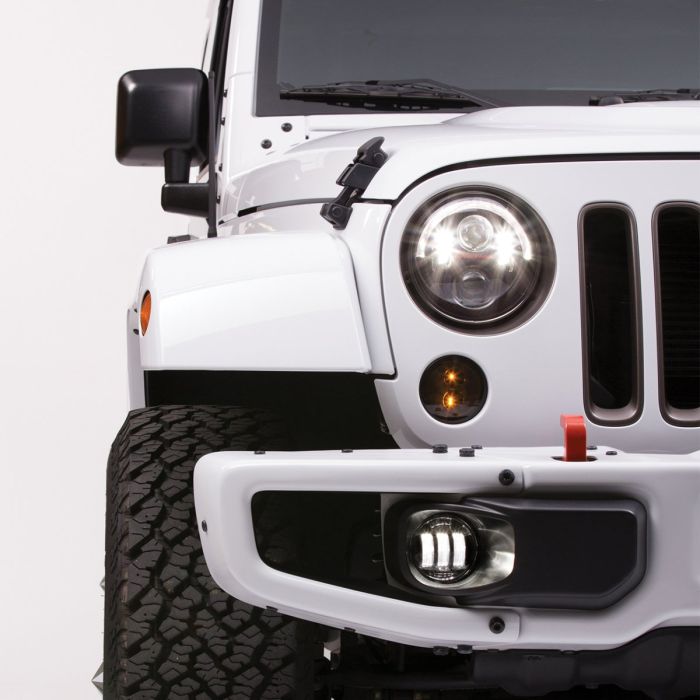 J.W. Speaker  6145 J2 Series LED Fog Lights for 18-20 Jeep Wrangler JL & Gladiator JT