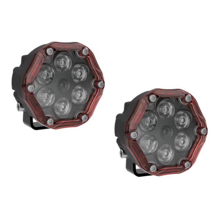 JWS TRAIL 6 APPEARANCE BEZEL KIT RED