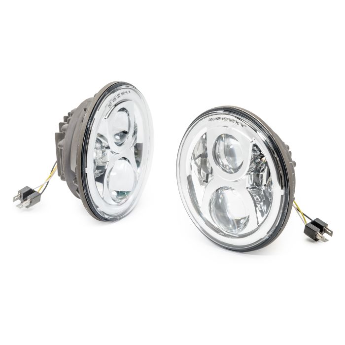 J.W. Speaker  8700 Evolution 2 LED Headlight Kit 97-06 Wrangler TJ & Unlimited LJ