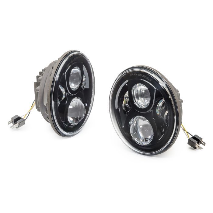 JW SPEAKER 7IN LED DUAL BURN BLK CJ TJ  0549701