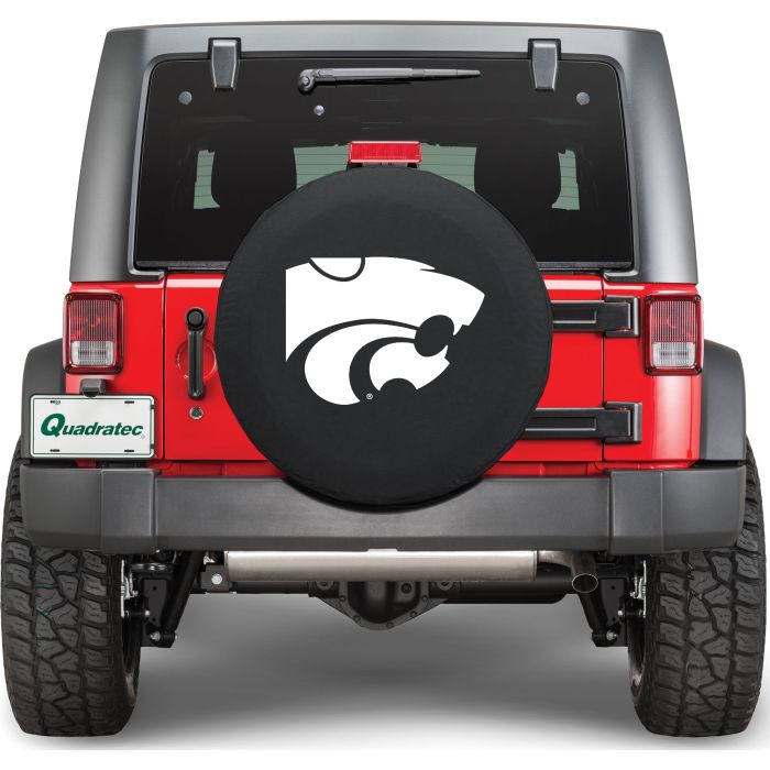 HBS TIRE COVER KANSAS ST 31X10 BLK