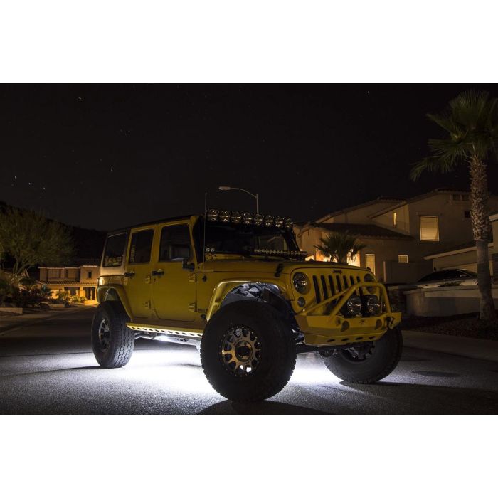KC HiLiTES 91025 Cyclone LED Rock Light Kit for 07-18 Jeep&reg; Wrangler JK