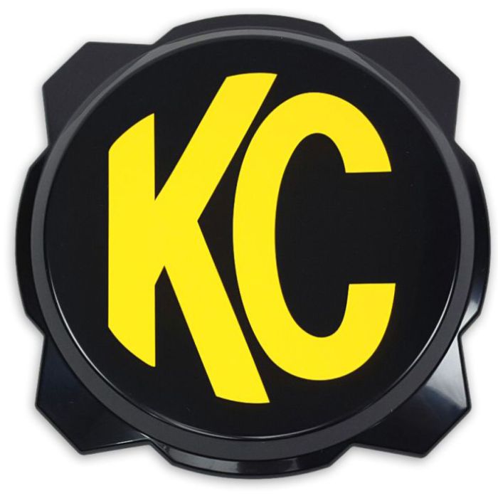 KC GRAVITY PRO6 LED LIGHT COVER BLK/YEL