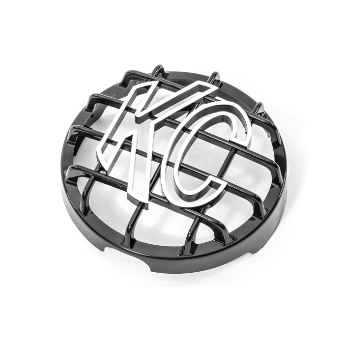 KC HiLiTES 7210 KC 6" Round Stone Guard in Black for 6" Round Daylighters and SlimLite Lights