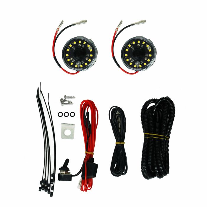 KC HiLiTES  Cyclone Under Hood Two LED Light Kit V2 
