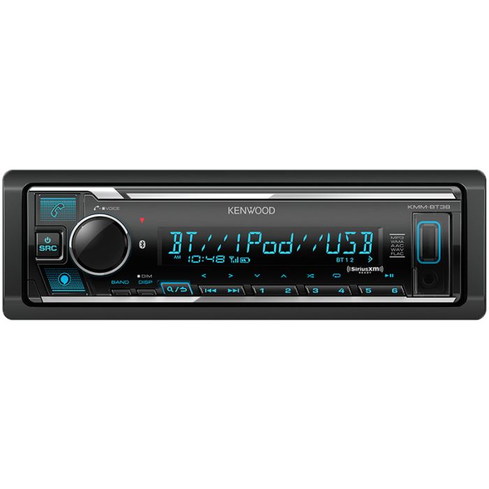 Kenwood KMM-BT38 Single Din Digital Media Receiver with Bluetooth 