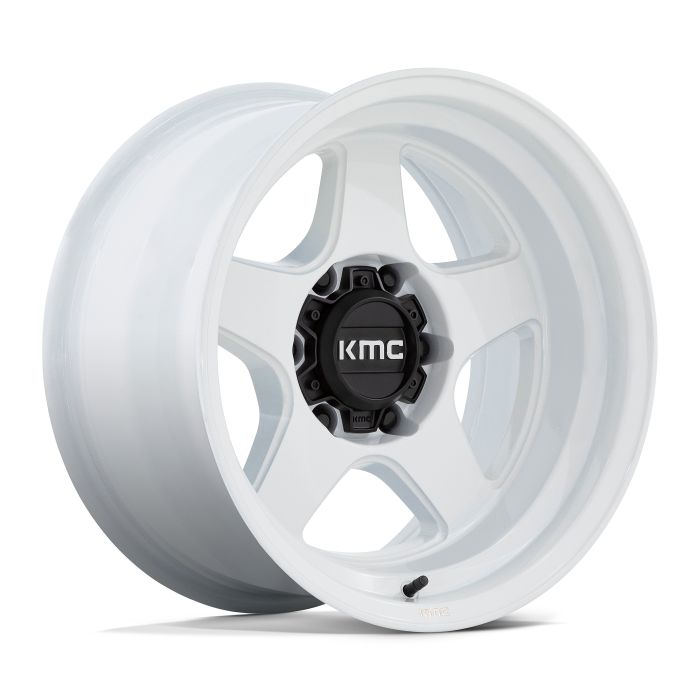 KMC Lobo KM728 17X8.5 5X5.0 G-WHT 18MM