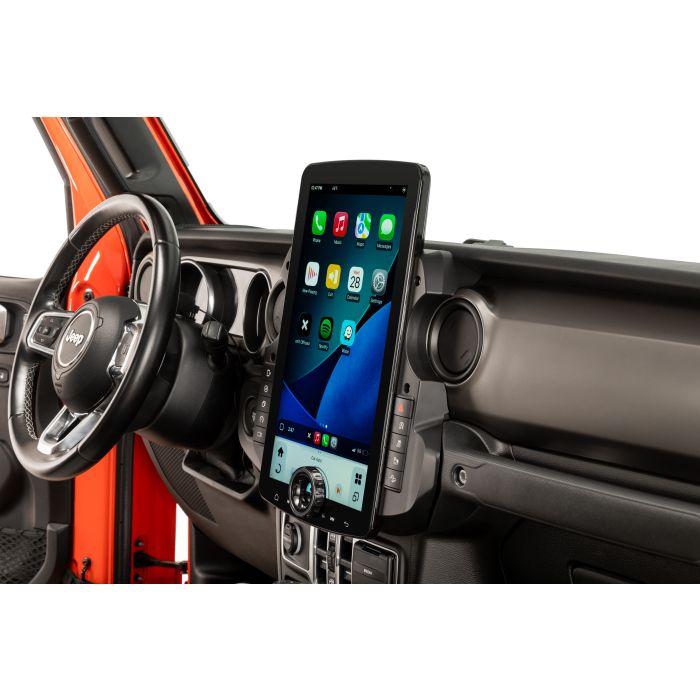 Linkswell XL-JPJL15-6RR-6H XL T-Style 15.6" Mulitmedia System for 18-23 Jeep Wrangler JL & Gladiator JT