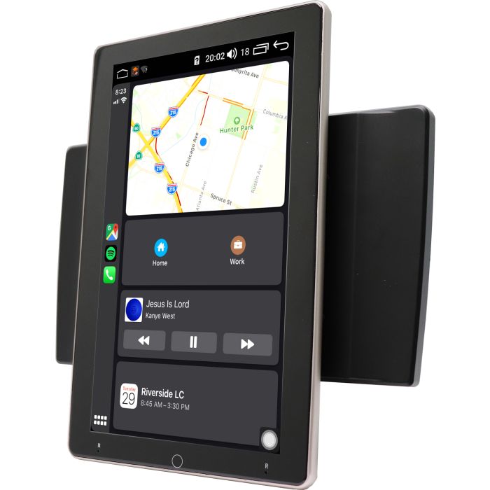 Linkswell LWIQ09-401R IQ Series 9" Rotating 1080P HD IPS Touch Screen Radio for 07-18 Jeep Wrangler JK