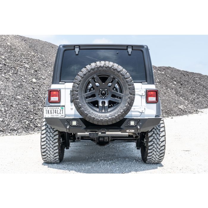 LoD JRB1841 Destroyer Full Rear Bumper for 18-20 Jeep Wrangler JL