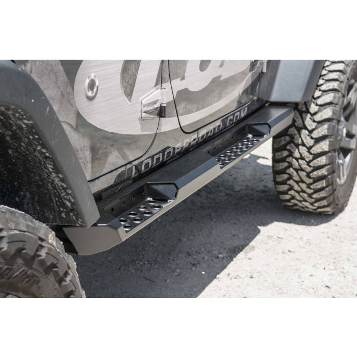 LoD  Destroyer Series Rock Sliders for 07-18 Jeep Wrangler JK Unlimited 4-Door