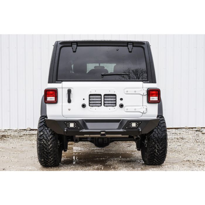 LoD Offroad JRB1801 Destroyer Shorty Rear Bumper for 18-22 Jeep Wrangler JL