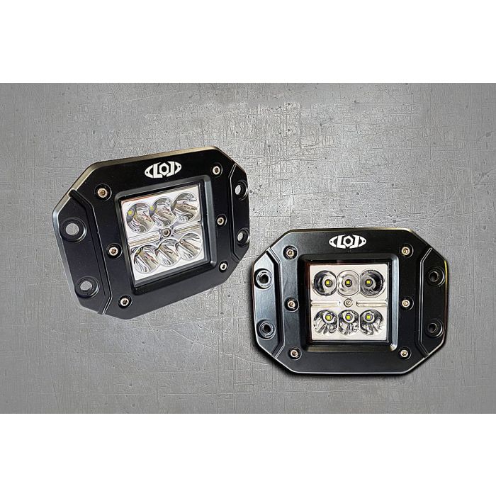 LoD Offroad  Flush Mount Offroad LED Light Kit 