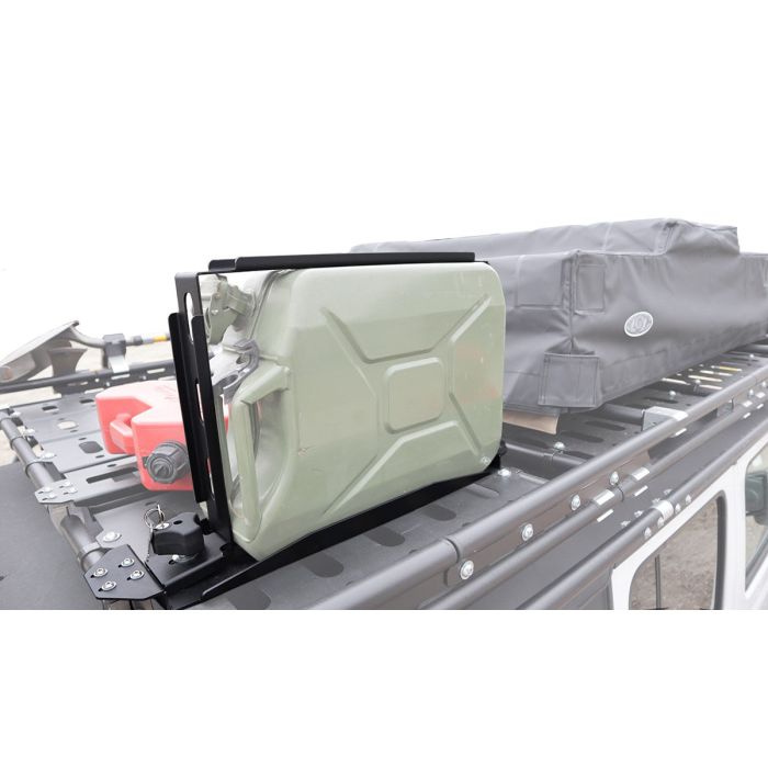 LoD JJC0790 Destroyer Roof Rack Jerry Can Mount for 07-20 Jeep Wrangler JK & JL Unlimited 4-Door 