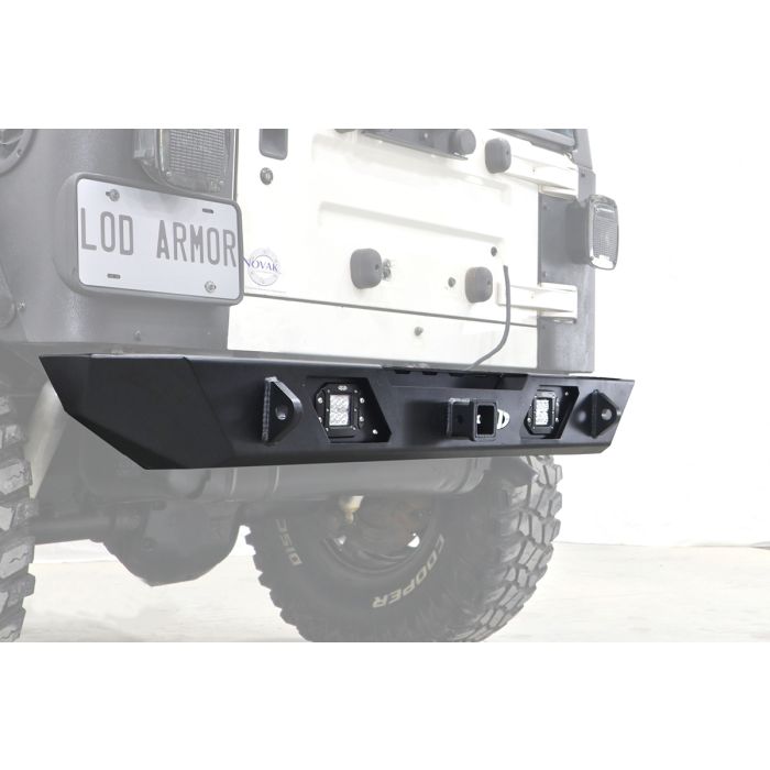 LoD Offroad JRB9641 Destroyer Rear Bumper for 87-06 Jeep Wrangler YJ, TJ, & Unlimited