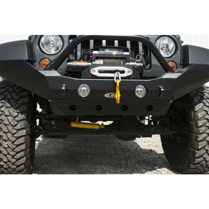LoD Offroad JSP0701 Destroyer Front Bumper Skid Plate for 07-18  Jeep Wrangler JK 