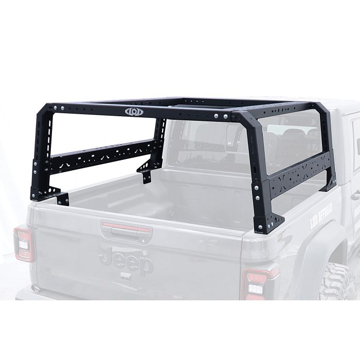 LoD Offroad JRR2021 Black Ops Bed Rack for 20-22 Jeep Gladiator JT