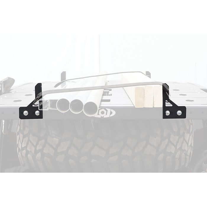 LoD Offroad JTD2021 Black Ops Bed Rack Load Bar Tie Downs for 20-23 Jeep Gladiator JT 