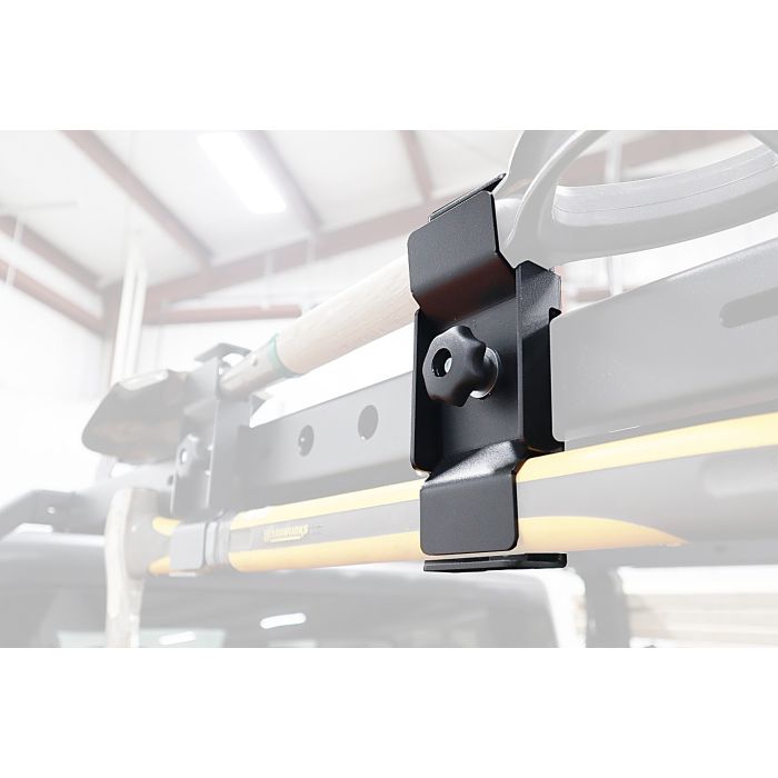 LoD Offroad JTM2021 Black Ops Bed Rack Trail Tool Single Mount for 20-23 Jeep Gladiator JT 