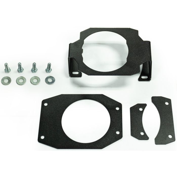 LoD Offroad JLB1811 LED Fog Light Mount Kit for Rubicon- Steel Bumper Only for 18-22 Jeep Wrangler JL & Gladiator JT