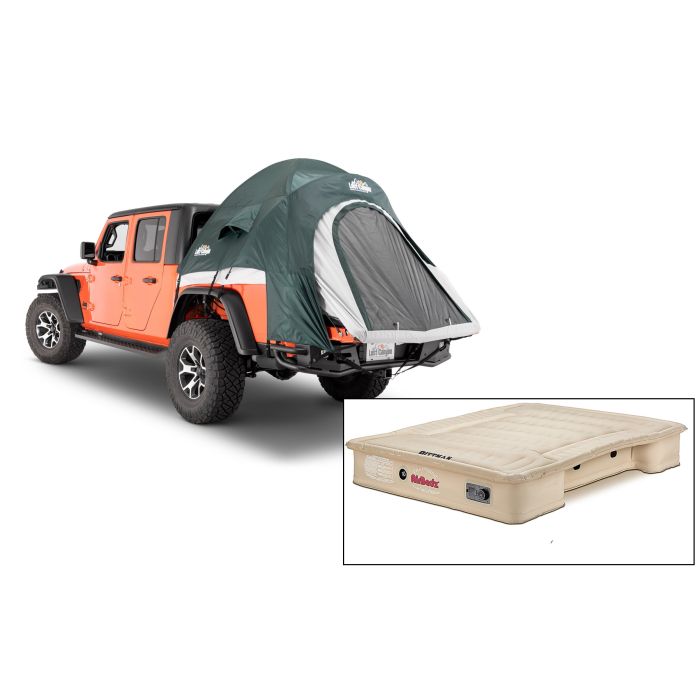 Lost Canyon NF-1 Truck Bed Tent with Air Bedz Inflatable Mattress Tan JT