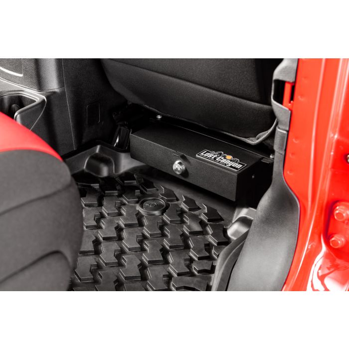 Lost Canyon  Under Seat Security Box for 18-26 Jeep Wrangler JL Unlimited 4-Door & Gladiator JT