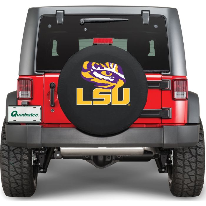 HBS TIRE COVER LSU 33X12.5 BLK