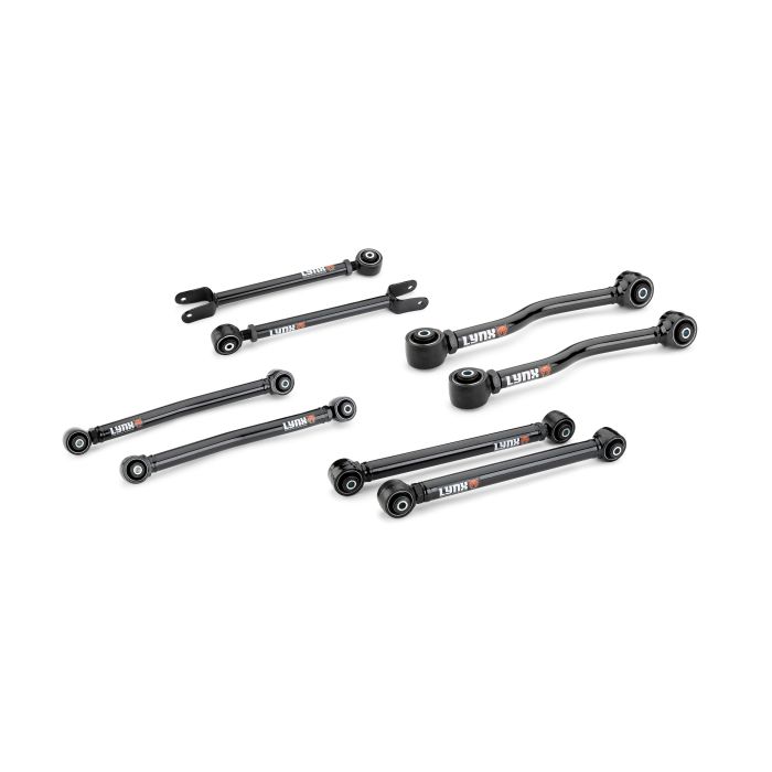 Lynx  Front & Rear Control Arm Kit for 07-18 Jeep Wrangler JK 