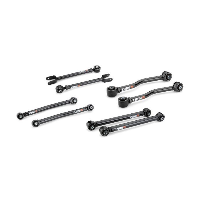 Lynx  Front & Rear Control Arm Kit for 07-18 Jeep Wrangler JK 