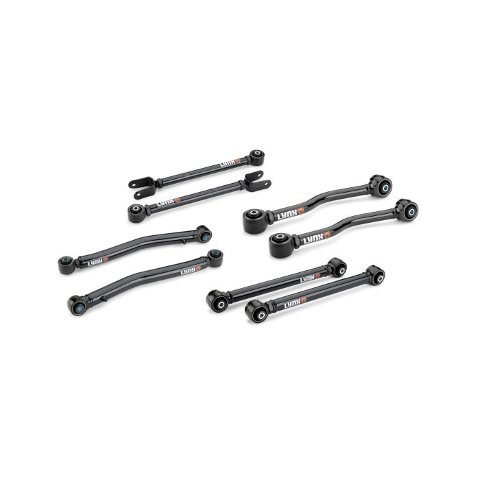 Lynx  Front & Rear Control Arm Kit for 18-24 Jeep Wrangler JL