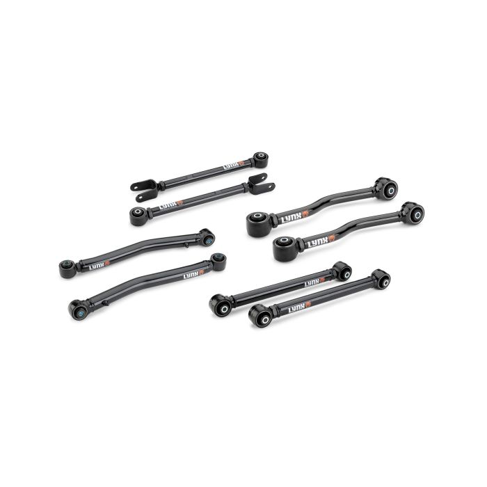 Lynx  Front & Rear Control Arm Kit for 18-24 Jeep Wrangler JL