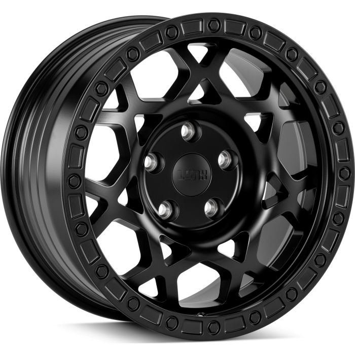 Lynx  Hangfire Wheel 17 x 8.5" with 5.1" Back Space for 07-26 Jeep Wrangler JK, JL & Gladiator JT