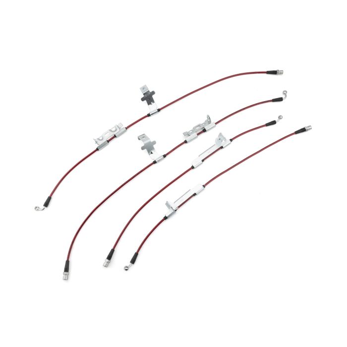Lynx  Performance Extended Brake Hoses for 18-24 Jeep Wrangler JL with 0-4" Lift